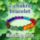 Certified Seven chakra bracelet