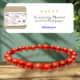 Certified Red Jasper bracelet