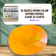 Certified Natural yellow Sapphire weight 6.04 crt